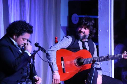 Recital de cante de Rafael Utrera acompañado por el guitarrista flamenco Chicuelo
